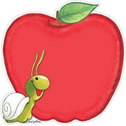 JAM Back to School Apple Paper Cut Out Classroom Decorations for Teachers 5.5 x 5.5, 36 pcs