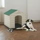 thumbnail image 1 of Casa Casita Hogar Refugio Interior Exterior Mascota Perro Ideal Raza Chica Plástica Resistente Confortable RIMAX, 1 of 6
