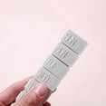 thumbnail image 5 of SUTENGDA 4/2 Pieces Of Small Weekly Organizer  Round Dispenser for Travel  Mini Organizer  Compact Holder  Sorters 7 Days  Portable Vitamin Container Portable Holder Box Weekly Organizer, 5 of 5