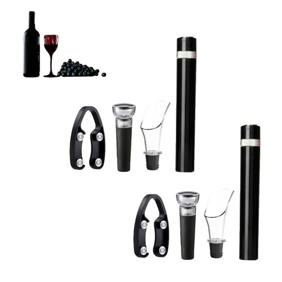 Wine Bottle Opener Set, Air Pressure Pump Bottle Opener, Vacuum Stopper, Simple Cork Remover, Efficient Corkscrew Bottle Opener, Perfect Wine Gift