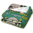 thumbnail image 3 of Pug Blanket Cute Dog Funny Puppy Animal Colorful Print Throw Blankets for Couch Sofa Stuff Decor Soft Cozy Fleece Plush Flannel Bedding for Baby Kids Adults Lover Men Women 40"x50", 3 of 6