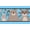 Light Blue, variant on IBA Indianbeautifulart White Sloth|Bear & Rabbit Cartoon Velvet Trim Fabric Sewing Fabric Lace Dressmaking Printed Sewing Lace 9 Yards 3 Inches