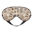 thumbnail image 6 of Rocae Abstract Coffee for Mask for Women Men, Luxury Eye Cover Eye Shade with Adjustable Strap for Travel, Nap, Meditation, 6 of 7
