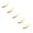 B-5Pcs, variant on 5 Pcs Fishing Lures 2.48", 3D Eyes Hard Plastic Crankbait, Minnow Wobbler Bass Pike-Specific Slow Sinking Micro Hard Baits with Single Hooks, Freshwater Saltwater River Lake Fishing