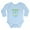 Sky Blue, variant on CafePress - No War In Ukraine Support American Ukrai Body Suit - Long Sleeve Cotton Baby Bodysuit