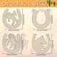 thumbnail image 2 of 48 Pcs Horseshoe Shape Wood Cutouts For Crafts Unfinished Wooden Horseshoes Small Cowboy Party Deco, 2 of 4