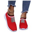 thumbnail image 3 of ZTTD Women's Fashion Casual Mesh Breathable Slip On Sneakers Shoes, 3 of 9