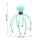 thumbnail image 5 of Guardurnaity Masajeador de cabeza y cuero cabelludo, peine, rodillo de masaje para el cuello, garras de pulpo, bola magnética, herramienta para relajar el masajeadores Verde Guardurnaity CE000365-02, 5 of 6
