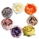 thumbnail image 2 of Cabeza de flor de peonía artificial de seda de 10x5 cm para decoración de pared, ideal para bodas, fiestas en el hogar o como fondo decorativo. mezclado, 2 of 9