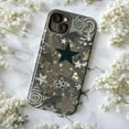 thumbnail image 5 of Dark Starry Night Phone Case, Cosmic Galaxy Stars Aesthetic Protective Cover for iPhone 16 15 14 13 12 11 Pro Max Plus Mini, 5 of 6