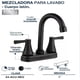 thumbnail image 5 of 2 Mezcladoras Fregadero Cocina Y Lavabo Baño Alfa Negro Mate Cisne, 5 of 5