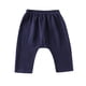 thumbnail image 4 of Odeerbi 1-11 Años Niños Niñas Algodón Lino Pantalones Recortados Verano Color Sólido Drop Crotch Pantalones Arrugados Pantalones Transpirable Ligero, 4 of 7