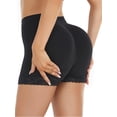 thumbnail image 5 of BIMEI Women Butt Lifter Panties Padded Shapewear Hip Enhancer Pads Shorts Underwear Tummy Control Boyshorts,Black,S, 5 of 5