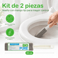 thumbnail image 4 of Piedra pómez con agarradera para limpiar el baño - Pómex Biopure  2 piezas, 4 of 7