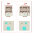 thumbnail image 5 of Djunllk Oscillating Cooling Fans That Blow Cold Air, Misting Fan, 2 Mist Modes, Desk Fan with Light,Portable Fan Evaporative Air Cooler, Quiet Personal Fan for Bedroom, 5 of 9