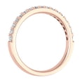 thumbnail image 2 of 1/4 Carat Diamond Anniversary Wedding Band in 14K Rose Gold (Ring Size : 7) (I1-I2 Clarity), 2 of 6