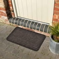 thumbnail image 5 of Evideco Brown Chloe Polypropylene Door Mat 24x16 Inches - Weather Resistant - Outdoor - Front Door Mat for Entryway, Porch, Patio, 5 of 6