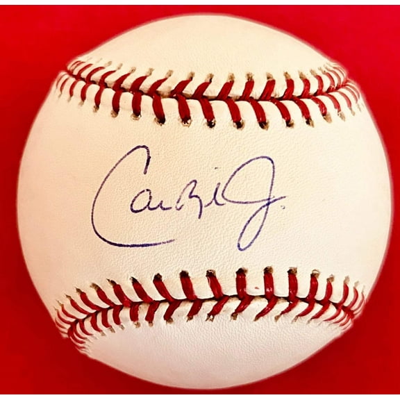 Cal Ripken autographed Rawlings MLB baseball JSA Schwartz Orioles