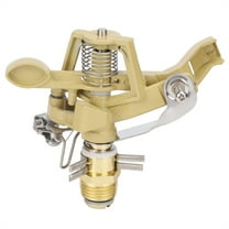 Tebru Sprinkler , Irrigation Nozzle,G3/4inch Aluminium Alloy Garden Lawn Rocker Arm Irrigation Nozzle Water Spray Sprinkler