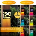 thumbnail image 3 of 8pcs luz de paisaje de jardín solar de modo dual MFZFUKR FLD-2190, 3 of 8