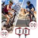 thumbnail image 1 of Pedal de bicicleta de montaña Jacenvly (2024), nuevo, de aleación de aluminio, antideslizante, con decoración de Pascua, 1 of 4