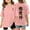 Pink, variant on Children Graphic T Shirt Casual Loose Fit Short Sleeve Tee with Print Comfortable Blend Top for Kids Toddler and Youth Baby Girl Top Girl Shirt Long Sleeve 5t Girl Clothes Tee Shirts Kids Baby Girl