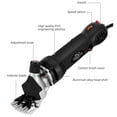 thumbnail image 5 of OhhGo Sheep Shears 1000W, Professional Electric Sheep Shears, Animal Grooming Clippers for Sheep Alpacas Goats, 6 Speed Livestock Haircut for Grooming Sheep Goats Large Dog Thick Coats, 5 of 12