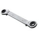 thumbnail image 5 of 14x17mm Metric Offset Wrench Ratchet Wrench Metric Garage Hand Tools Macarena Llave de trinquete, 5 of 7