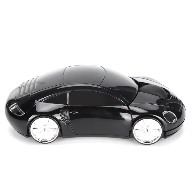 Sport Car Shape Mouse, 2.4GHz 1600DPI Mouse, 10M Transmission Distance Optical Gaming Mice with Power Saving Technology for Office, Laptop, Computer, Tablet, Gaming