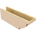 thumbnail image 5 of Ekena Millwork 6"W x 8"H x 24"L Alpine Woodgrain TimberThane Rafter Tail, Primed Tan, 5 of 6