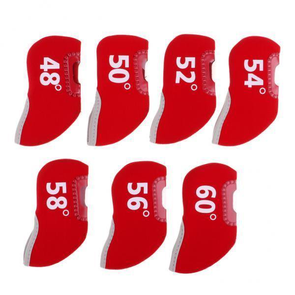 Juego de 7 Piezas de neopreno Sunnimix palo de golf putter de hierro Cubierta para la cabeza unisex adultos niños
