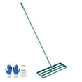 thumbnail image 1 of VEVOR Lawn Leveling Rake, 36"x10" Level Lawn Tool, Heavy-duty Lawn Leveler with 78" Steel Extended Handle, Yard Leveling Rake Suit for Garden, Golf Lawn, Farm, 1 of 9