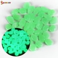 thumbnail image 5 of Spencer 100Pcs Glow in The Dark Garden Luminous Stones Pebbles Rocks for Walkways Garden Path Patio Lawn Yard Decor (Green), 5 of 9