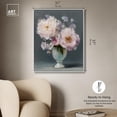 thumbnail image 4 of Blush Blooms in a Vase Canvas Print Fashion Decor by Art Remedy, White Frame, 30 x 36, 4 of 6