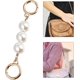 thumbnail image 4 of lote De 2 Rallonges De Sangle De Chane De Sac De Perles Perles D'imitation Sangle De Chane De Remplacement Pour Sac Main Sac Main, 4 of 5