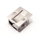 thumbnail image 1 of Hardware de cerradura de puerta de bolsillo de privacidad con tirador: reemplace cerraduras de puertas corredizas viejas o dañadas rápida y fácilmente, 1 of 5