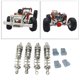 thumbnail image 4 of 4 amortiguadores para coche RC WLTOYS A959 A979 WPL C24 D90 MN45 MN96 Plata y extensor, 4 of 9