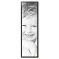 thumbnail image 2 of ArtToFrames 13" x 44" Black Square with Gold Beads Picture Frame, 13x44 inch Black Wood Poster Frame (WOM-5021), 2 of 7