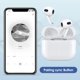 thumbnail image 5 of Uncesca - Funda de carga compatible con AirPods de 3ª generación, cargador inalámbrico, funda de repuesto para AirPods de 3ª generación con botón de sincronización de emparejamiento, funda para airpod, 5 of 5