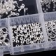 thumbnail image 2 of 490 piezas de fornituras de joyería Kit de inicio de fabricación de joyas con cierres de langosta, ganchos para las , de bolas mixtas pa Plata Baoblaze Suministros para hacer joyas, 2 of 8