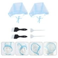 thumbnail image 4 of Miangastore Hair Coloring Cap with Hooks and Brush Assorted Color 6Pcs Set 7.07x2.16x0.59in, 4 of 9