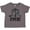 Charcoal Grey, variant on 4th Birthday 4 Year Old Arrow Girls Toddler T-Shirt