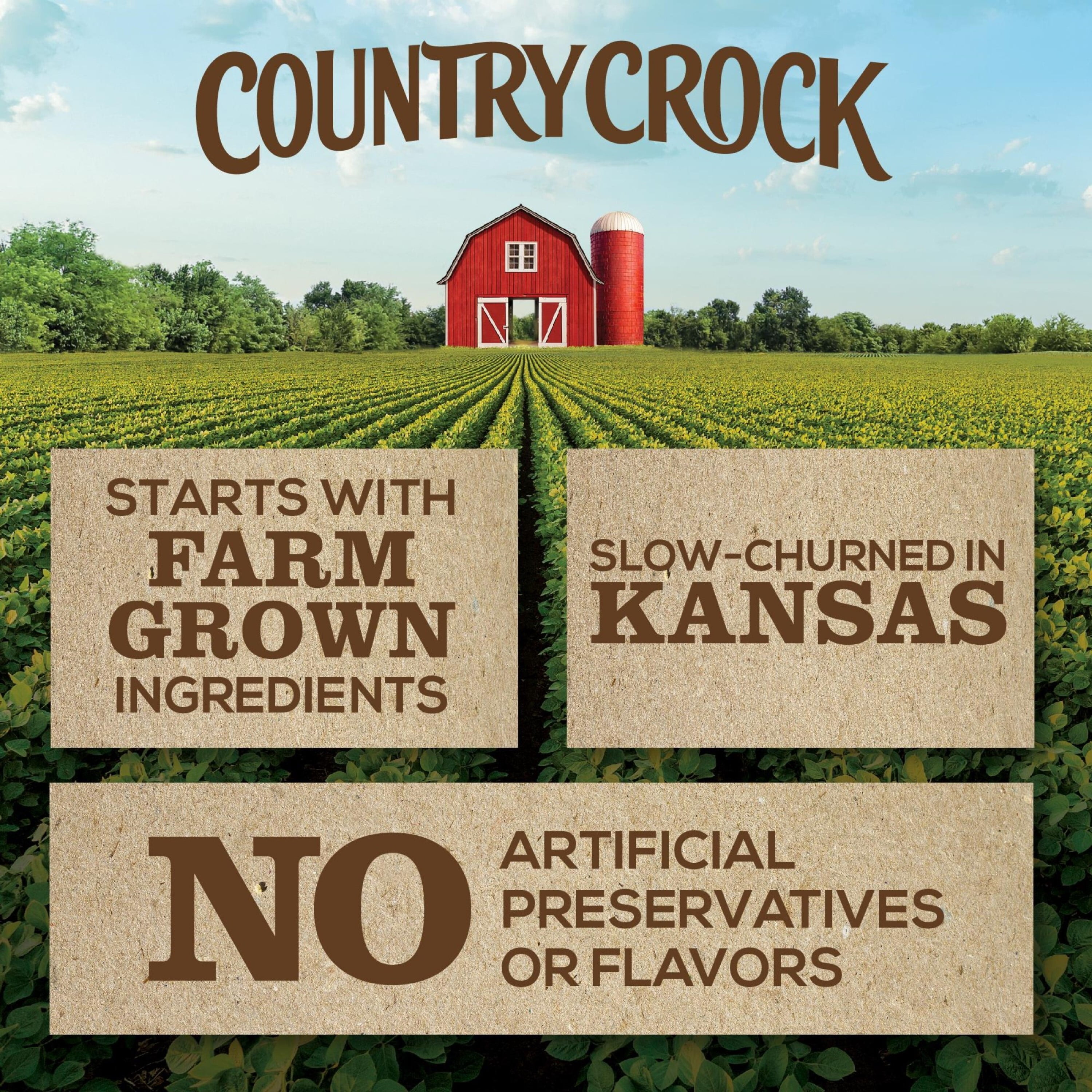 Country Crock Original Buttery Spread, 15 oz Tub (Refrigerated)