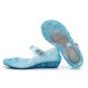 thumbnail image 2 of Sandalias de verano para niñas, zapatos de suela suave con cristales y hebilla de velcro, zapatos de princesa Baotou, 2 of 5