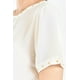 thumbnail image 4 of Blusa ligera con detalles metalicos Roman Fashion /Juvenil, 8031 (Hueso) beige M, 4 of 5