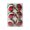 E, variant on Dreisshy 6Pcs Christmas Balls Ornaments, Christmas Tree Hanging Balls Small Shatterproof Christmas Tree Decorations for Xmas Tree, Hanging Ball for Holiday Wedding Party, E