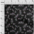 thumbnail image 2 of oneOone Polyester Spandex Black Fabric Leaves Sewing Craft Projects Fabric Prints By Yard 56 Inch Wide, 2 of 6