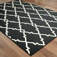 thumbnail image 3 of Oriental Weavers Marina Area Rug 7763K Black Diagonal Jagged 5' 3" x 7' 6" Rectangle, 3 of 3