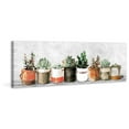 thumbnail image 2 of Marmont Hill Make It Orange Pots Canvas Wall Art, 2 of 7