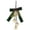 Light Green, variant on BinKFF Christmas Bell Hanging Ornaments Bow Pinecone Decorations with Velvet Ornaments Cute Winter Decorations Xmas Trees House Hanging Bell Leaf Design for Christmas Holiday Party Supply